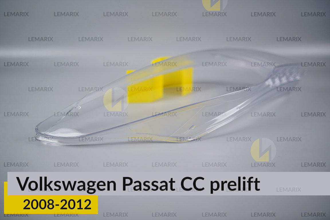 Скло фари VW Volkswagen Passat CC (2008-2012) дорест праве