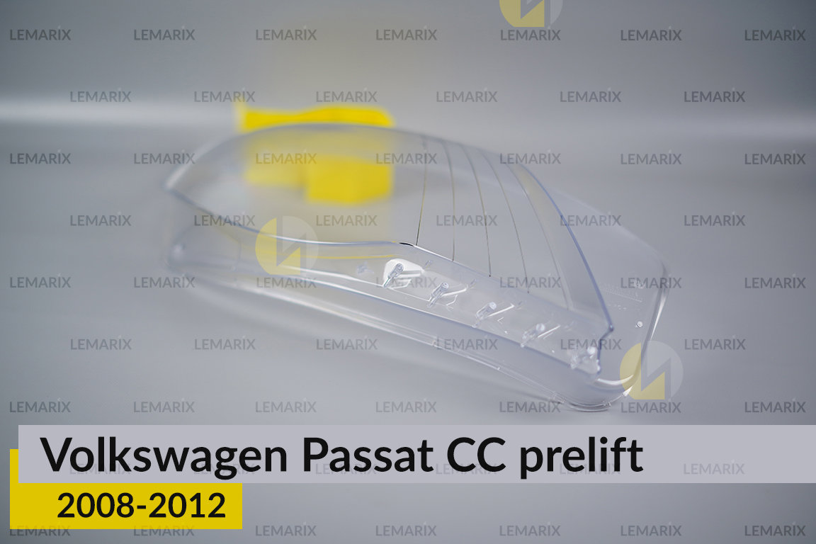 Скло фари VW Volkswagen Passat CC (2008-2012) дорест праве