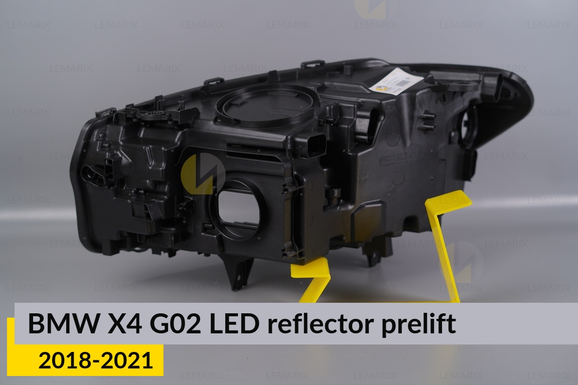 Корпус фары BMW X4 G02 LED reflektor (2018-2021) дорест правый