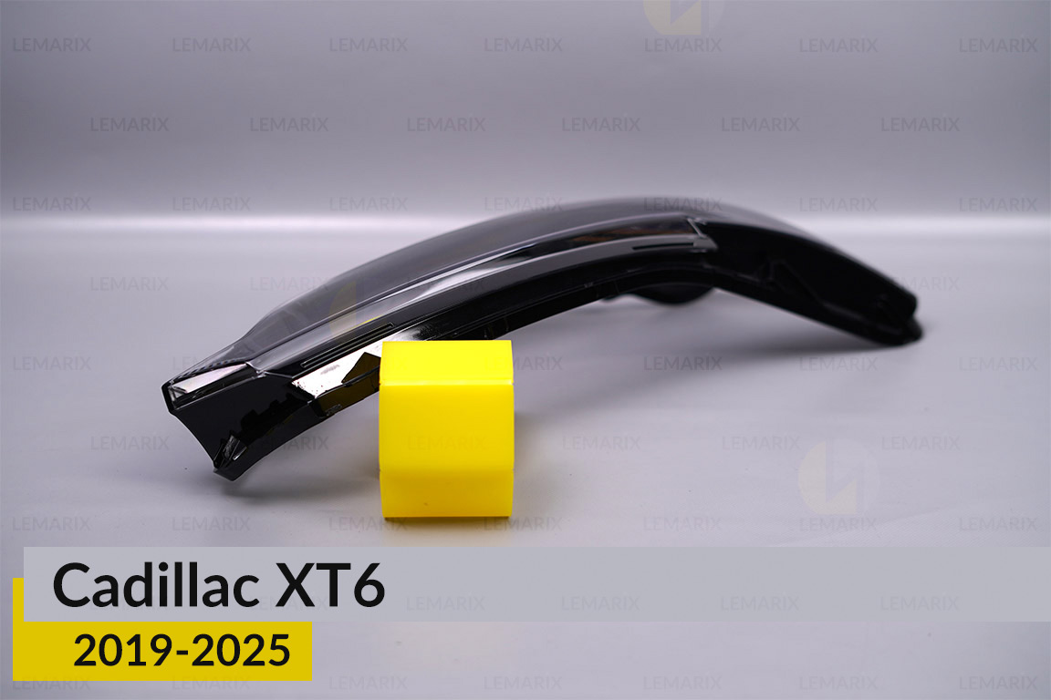 Скло фари Cadillac XT6 (2019-2025) праве