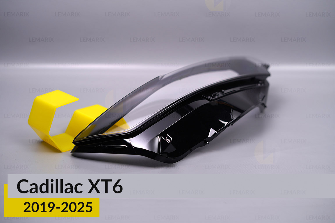 Скло фари Cadillac XT6 (2019-2025) праве