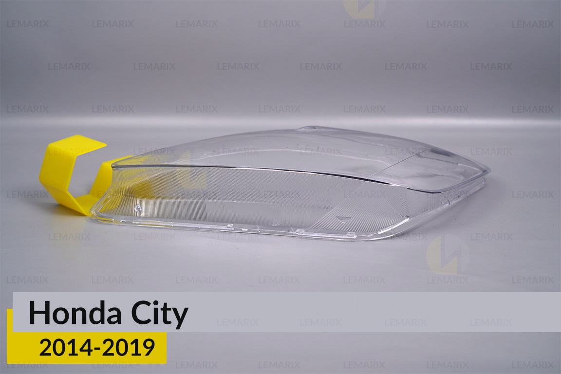 Скло фари Honda City (2014-2019) ліве