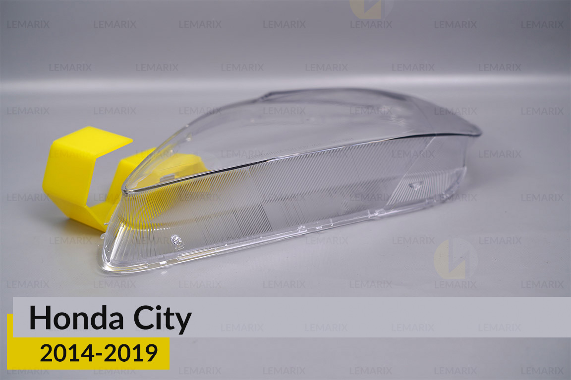 Скло фари Honda City (2014-2019) ліве
