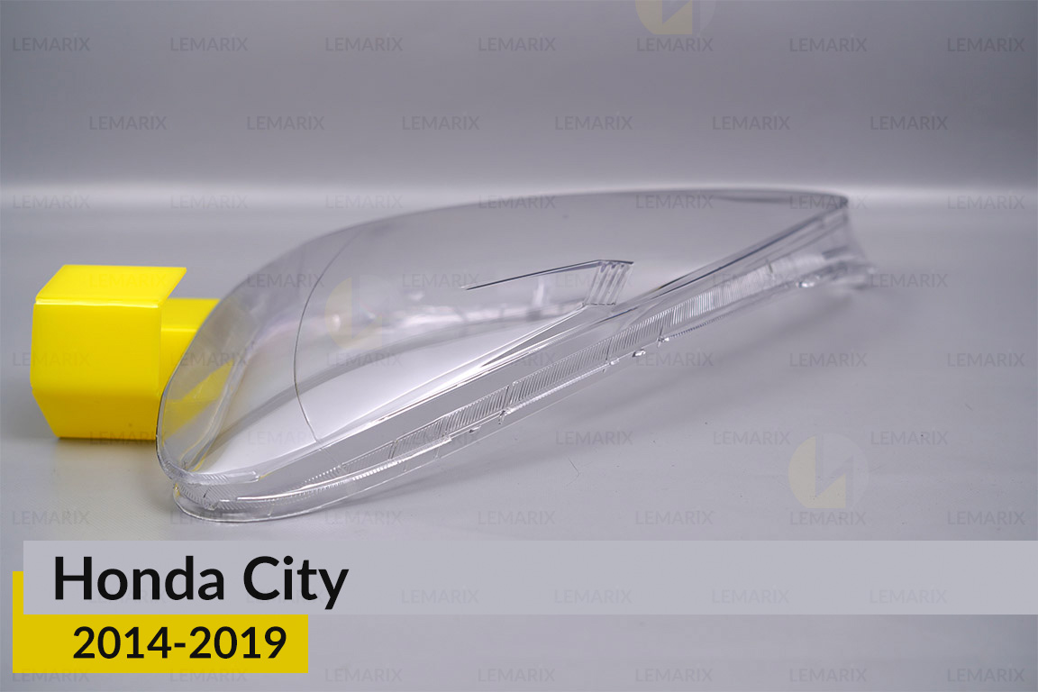 Скло фари Honda City (2014-2019) ліве