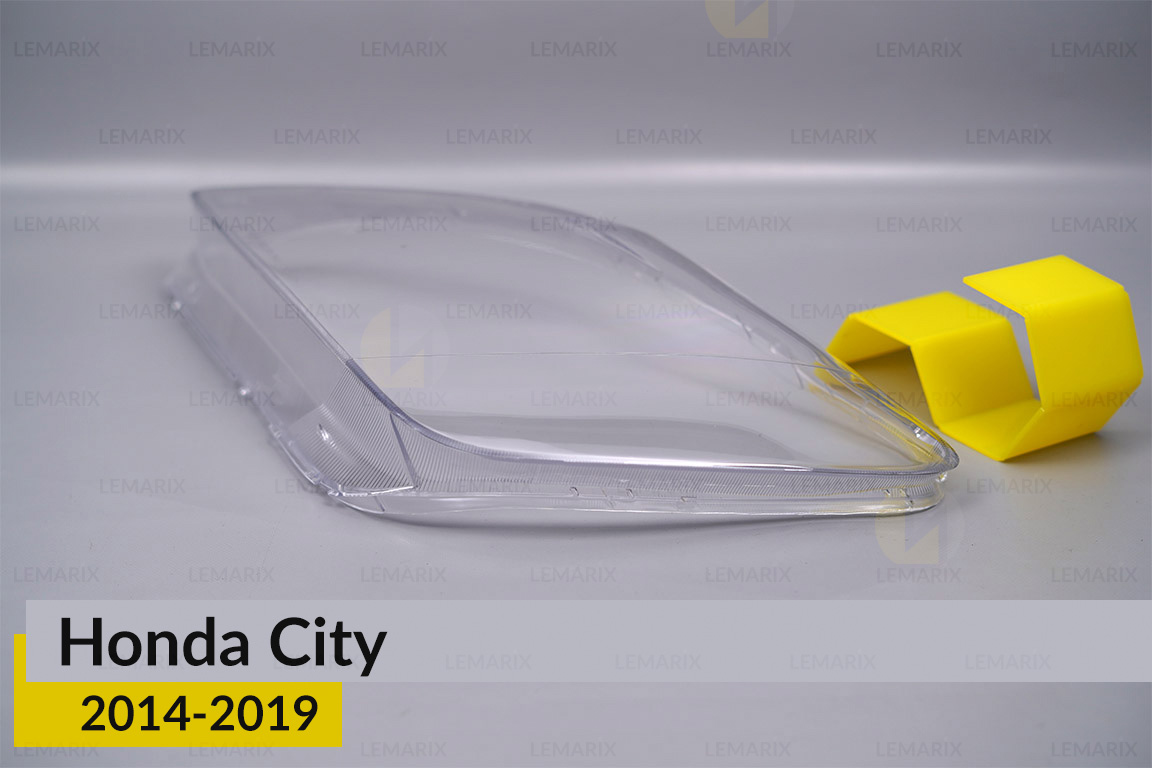 Скло фари Honda City (2014-2019) ліве
