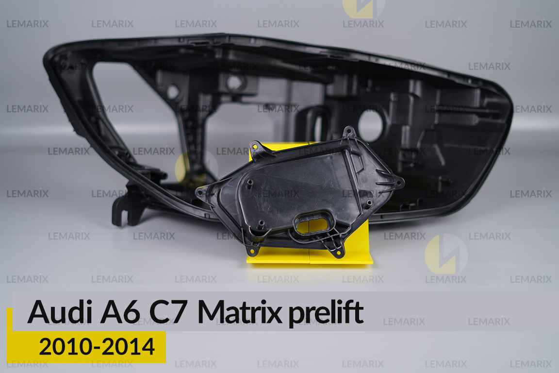 Сервисный комплект корпуса фар Audi A6 C7 Matrix (2010-2014) дорест правый