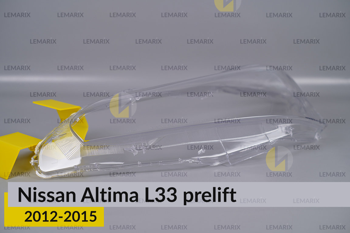 Скло фари Nissan Altima L33 (2012-2015) дорест ліве