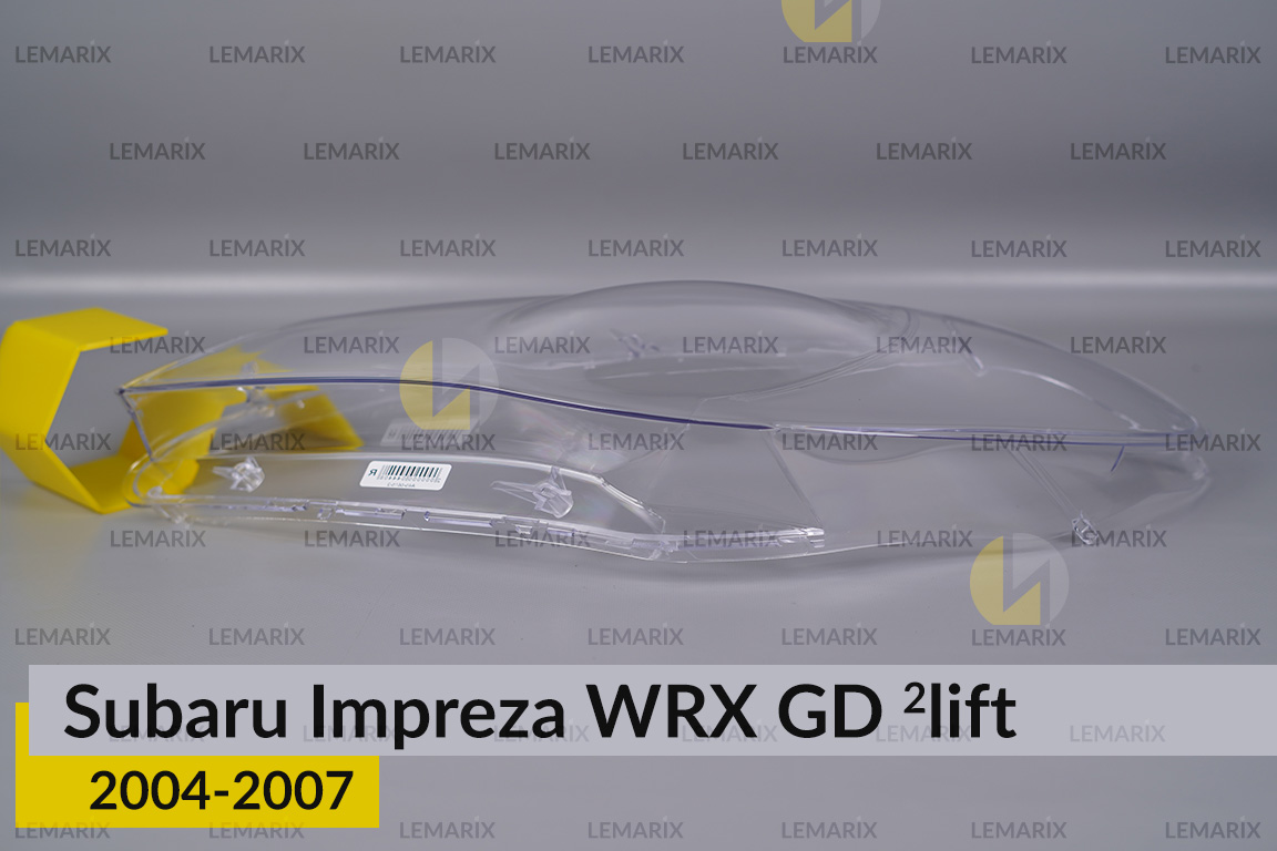 Скло фари Subaru Impreza WRX GD (2004-2007) 2 рест ліве