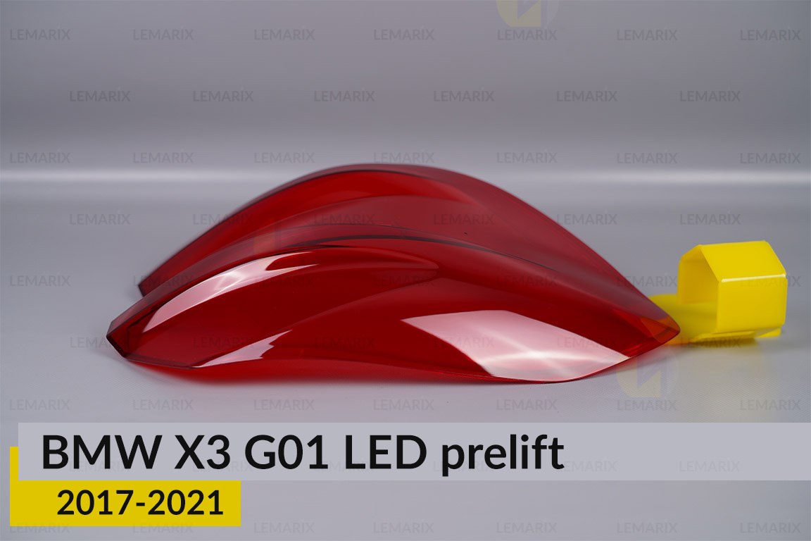 Скло заднього ліхтаря зовнішнє в крилі BMW X3 G01 LED (2017-2021) дорест ліве