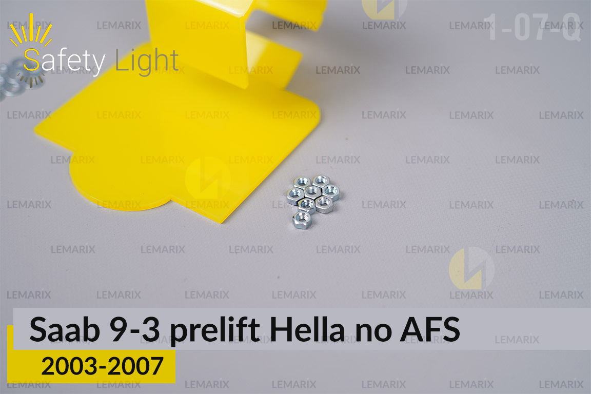 Перехідна рамка для Saab 9-3 Hella no AFS (2002-2007) дорест