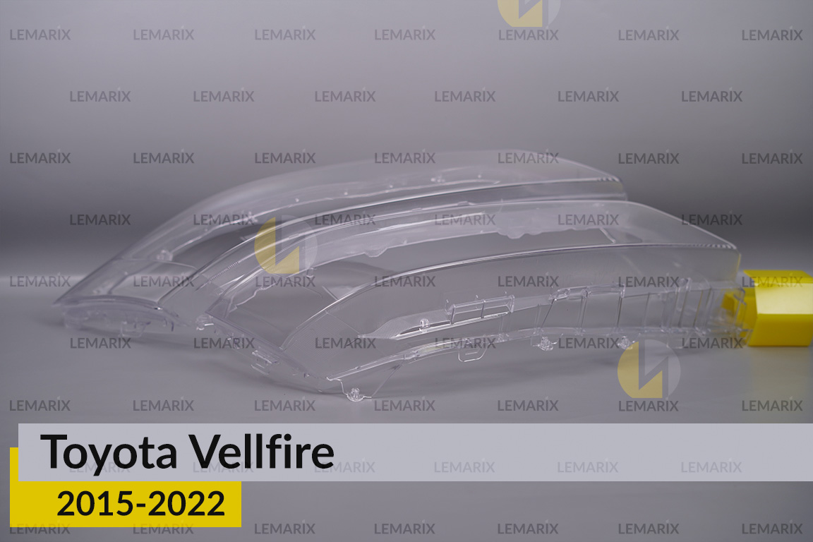 Стекло фары Toyota Vellfire (2015-2022) правое