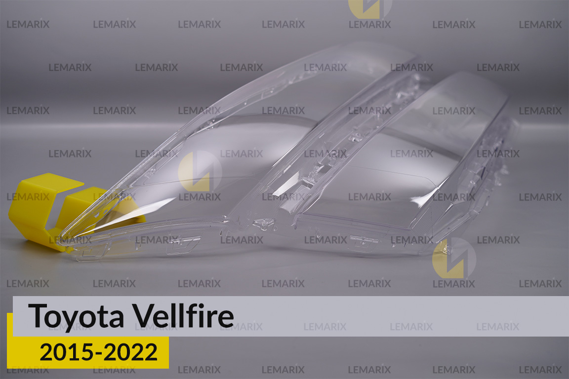Стекло фары Toyota Vellfire (2015-2022) правое