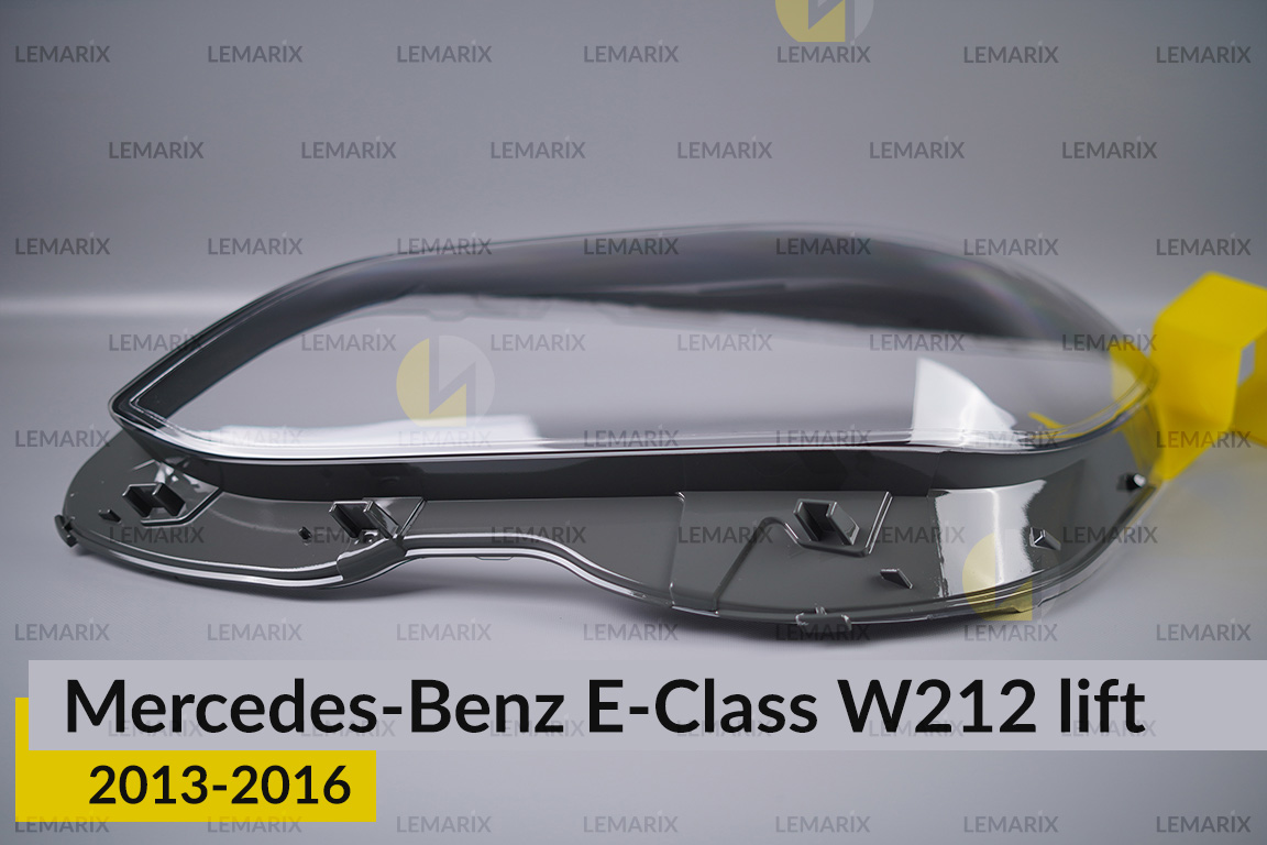 Стекло фары Mercedes-Benz E-Class W212 (2013-2016) рест левое