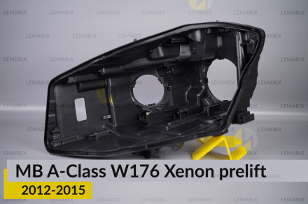 Корпус фари Mercedes-Benz A-Class W176 Xenon (2012-2015) дорест лівий