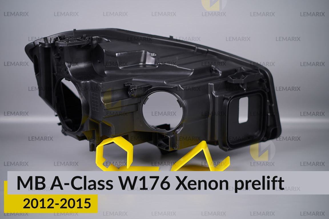 Корпус фари Mercedes-Benz A-Class W176 Xenon (2012-2015) дорест лівий