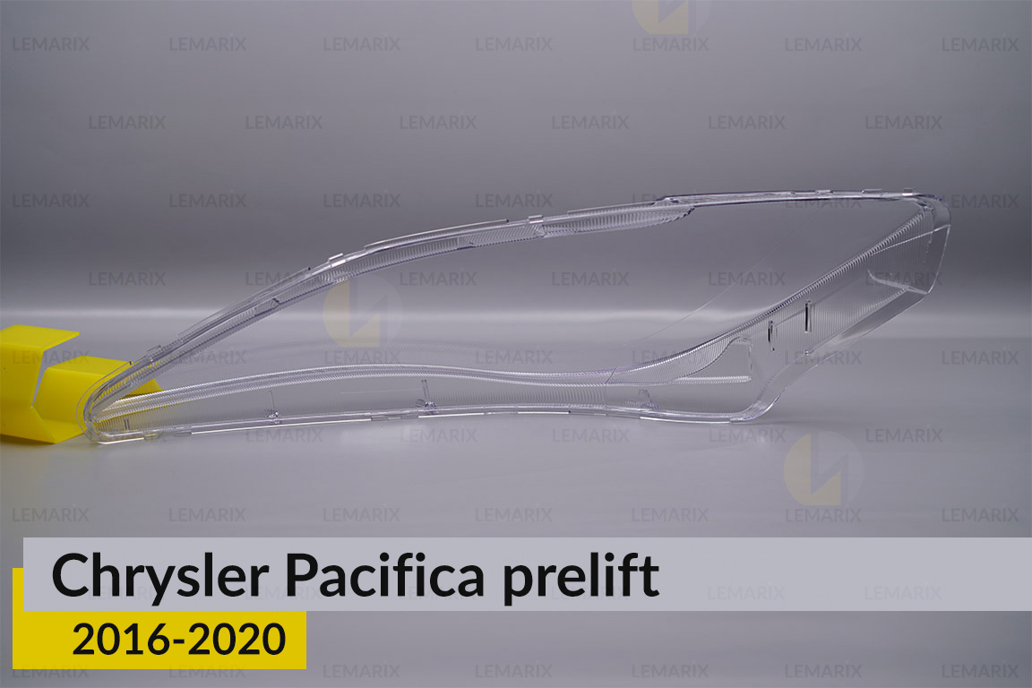 Стекло фары Chrysler Pacifica (2016-2020) дорест правое