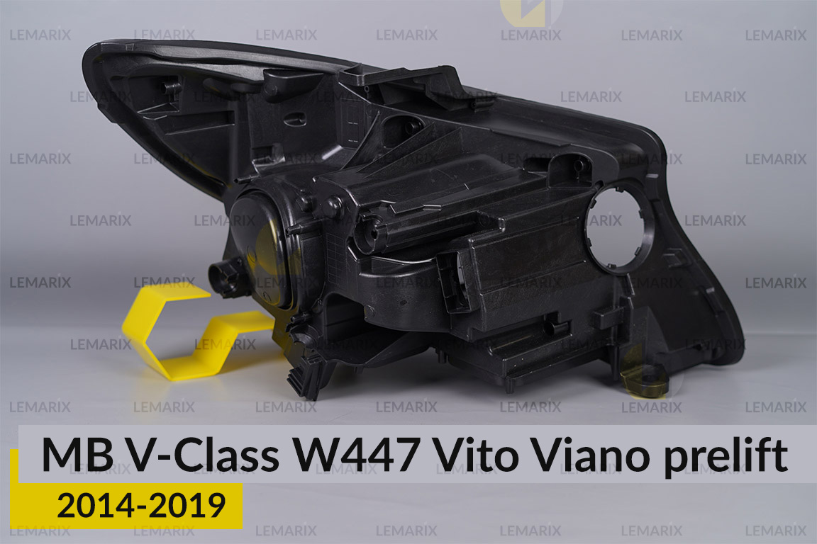 Корпус фари Mercedes-Benz V-Class W447 Vito Viano (2014-2019) дорест лівий