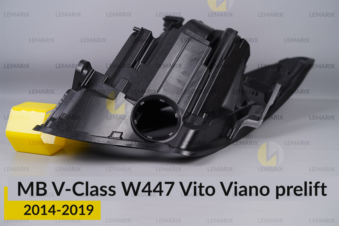 Корпус фари Mercedes-Benz V-Class W447 Vito Viano (2014-2019) дорест лівий