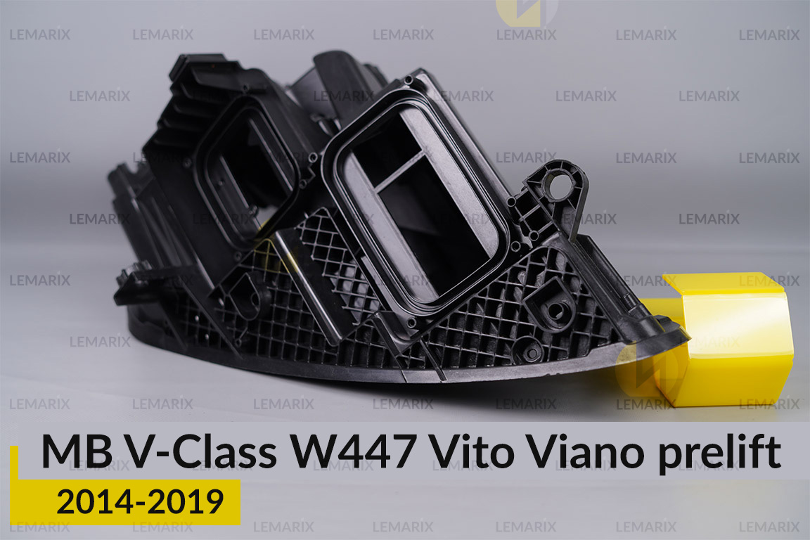 Корпус фари Mercedes-Benz V-Class W447 Vito Viano (2014-2019) дорест лівий