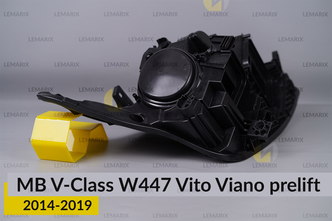 Корпус фари Mercedes-Benz V-Class W447 Vito Viano (2014-2019) дорест лівий