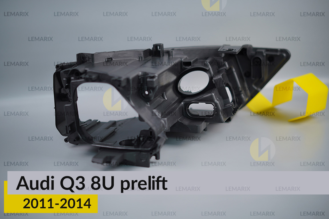 Корпус фары Audi Q3 8U (2011-2014) дорест левый