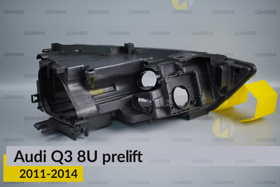 Корпус фары Audi Q3 8U (2011-2014) дорест левый