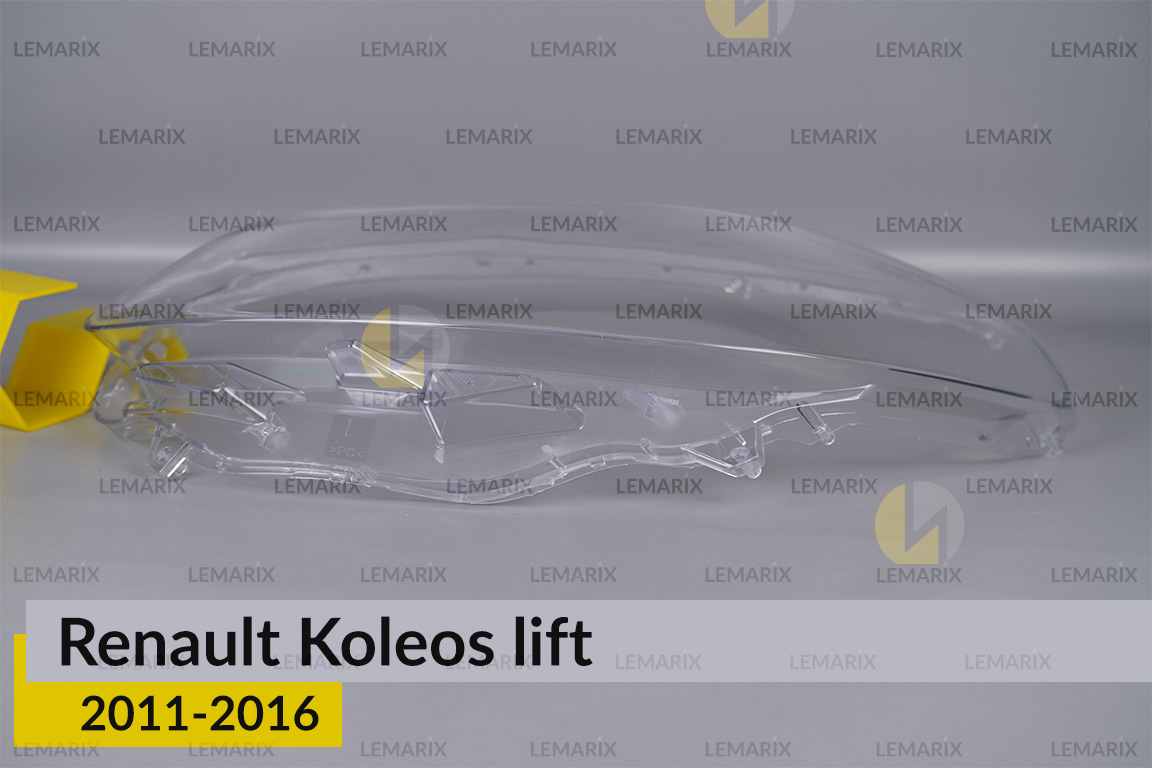 Скло фари Renault Koleos (2011-2016) рест ліве