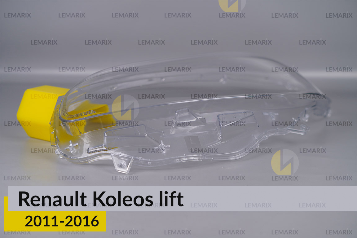 Скло фари Renault Koleos (2011-2016) рест ліве