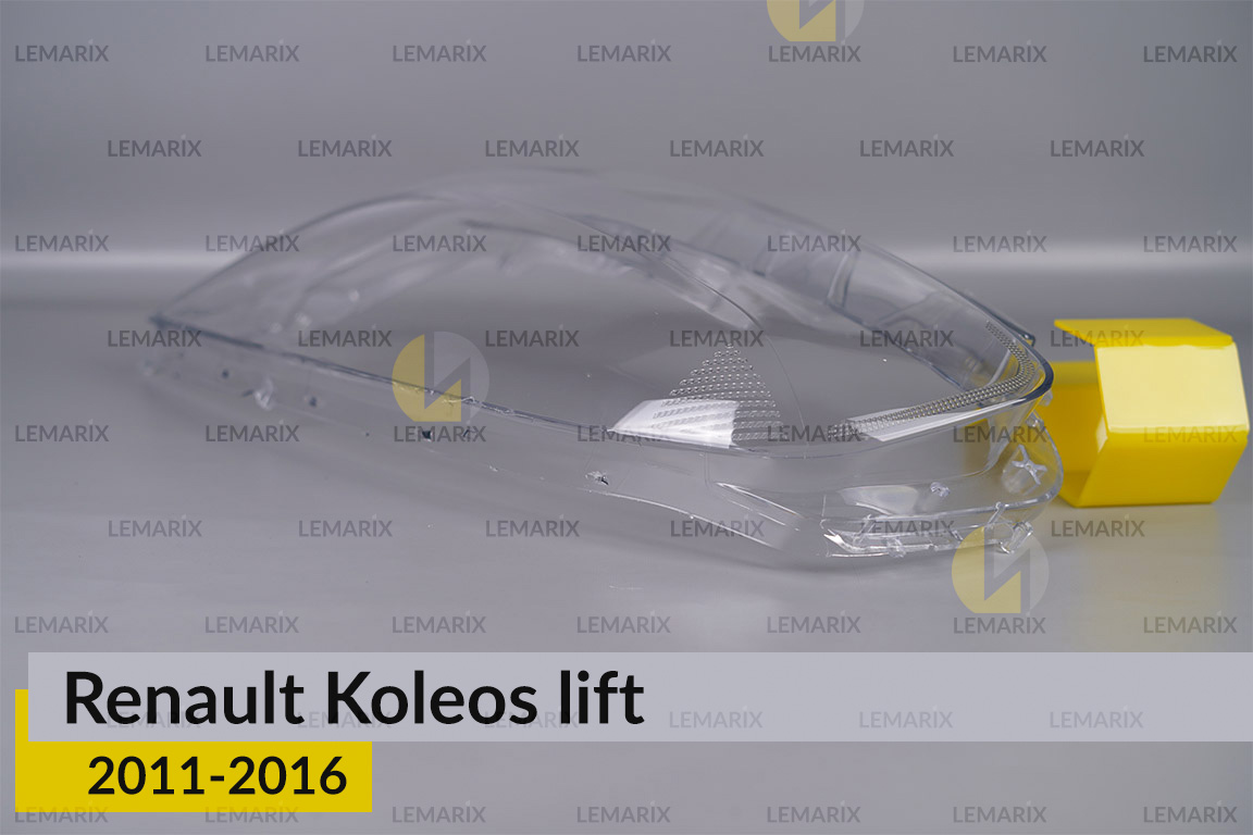 Скло фари Renault Koleos (2011-2016) рест ліве