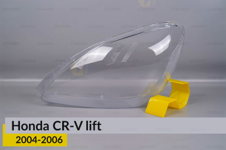 Скло фари Honda CR-V (2005-2006) рест ліве