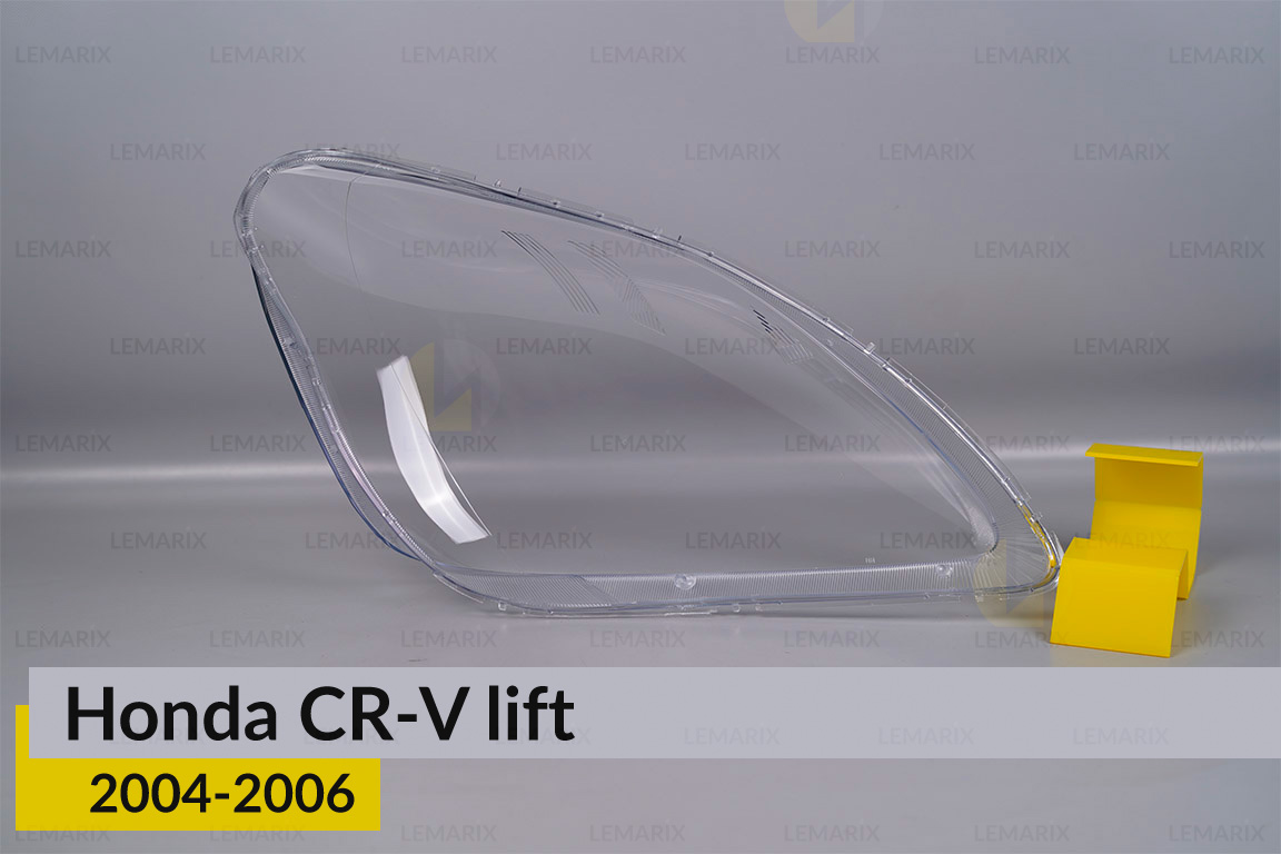 Скло фари Honda CR-V (2005-2006) рест ліве