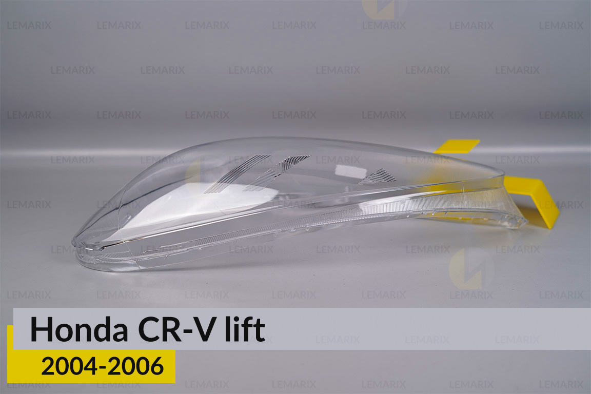 Скло фари Honda CR-V (2005-2006) рест ліве