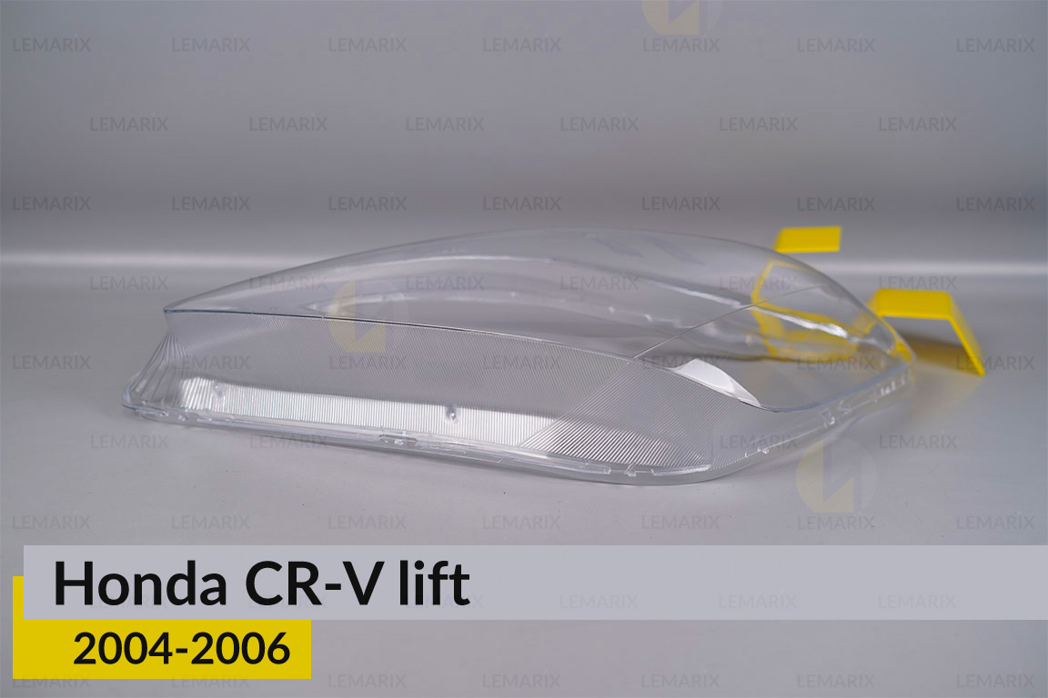 Скло фари Honda CR-V (2005-2006) рест ліве
