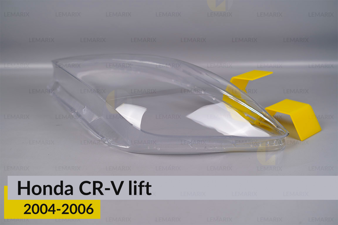 Скло фари Honda CR-V (2005-2006) рест ліве