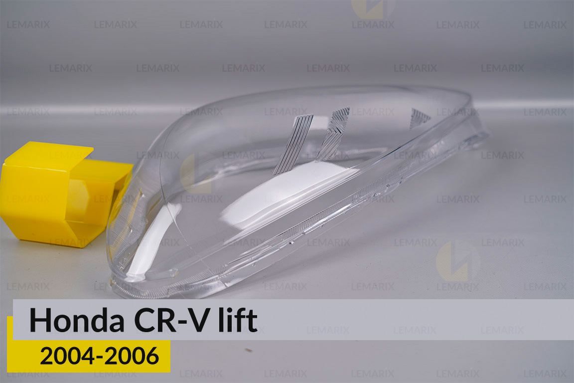Скло фари Honda CR-V (2005-2006) рест ліве