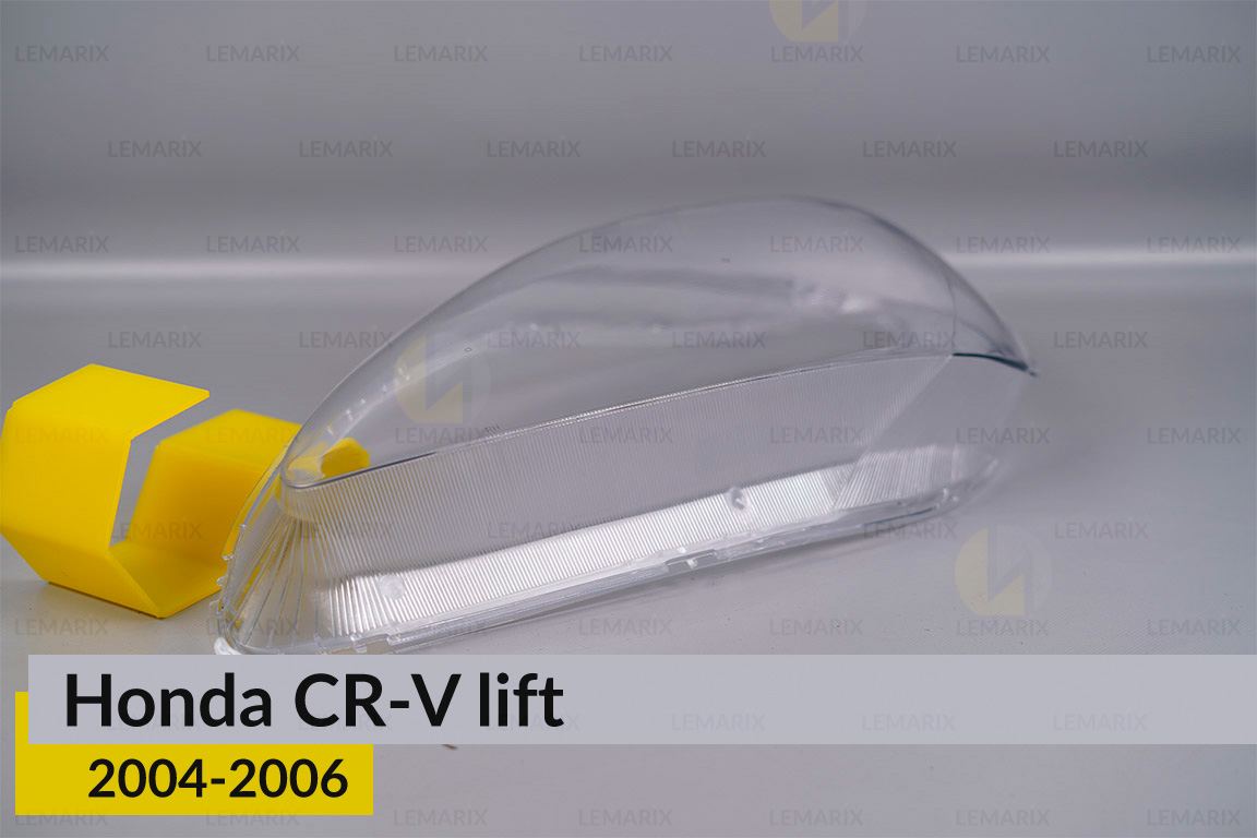 Скло фари Honda CR-V (2005-2006) рест ліве
