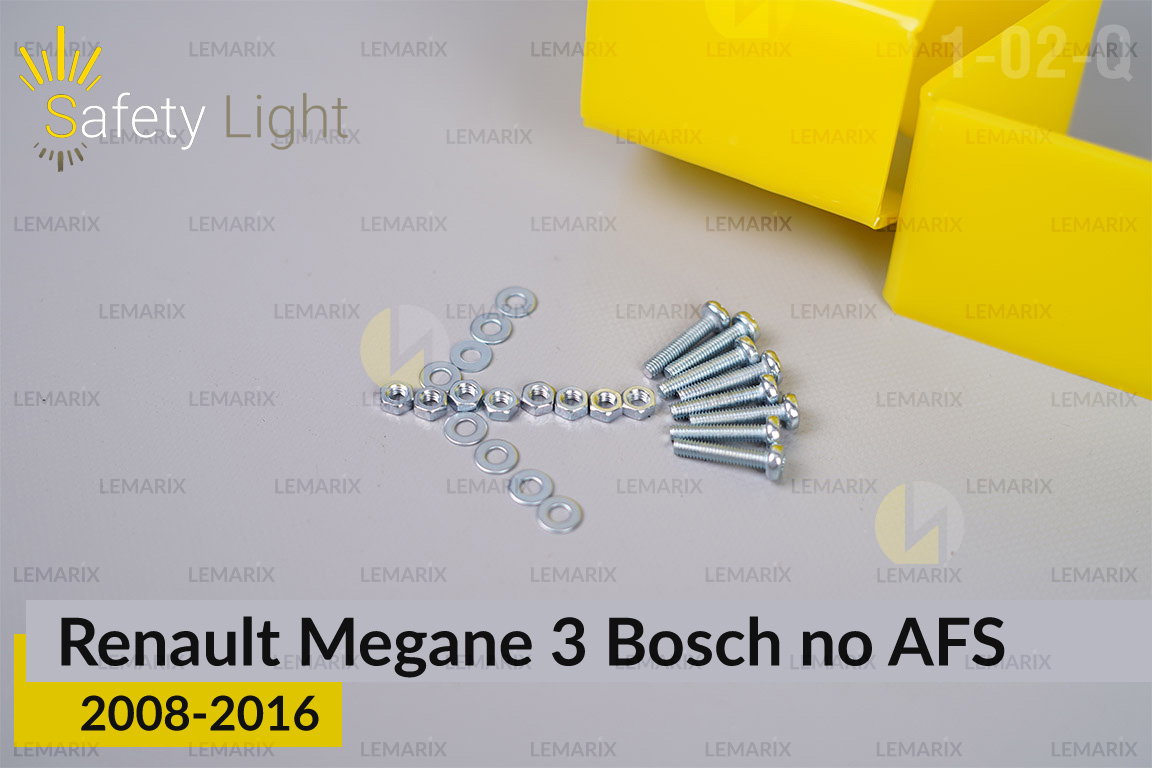 Перехідна рамка для Renault Megane 3 Bosch no AFS (2008-2016)