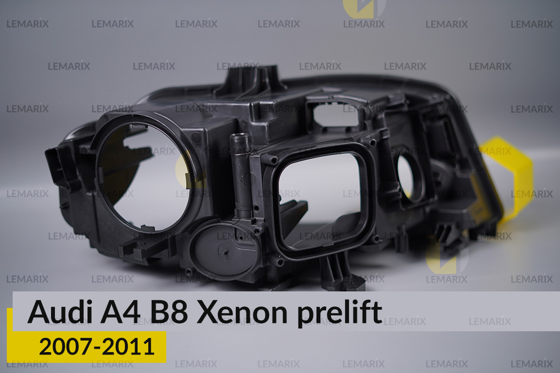 Корпус фари Audi A4 B8 Xenon (2007-2011) дорест лівий