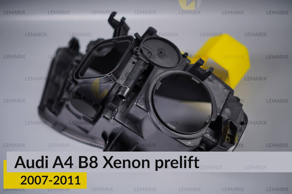 Корпус фари Audi A4 B8 Xenon (2007-2011) дорест лівий
