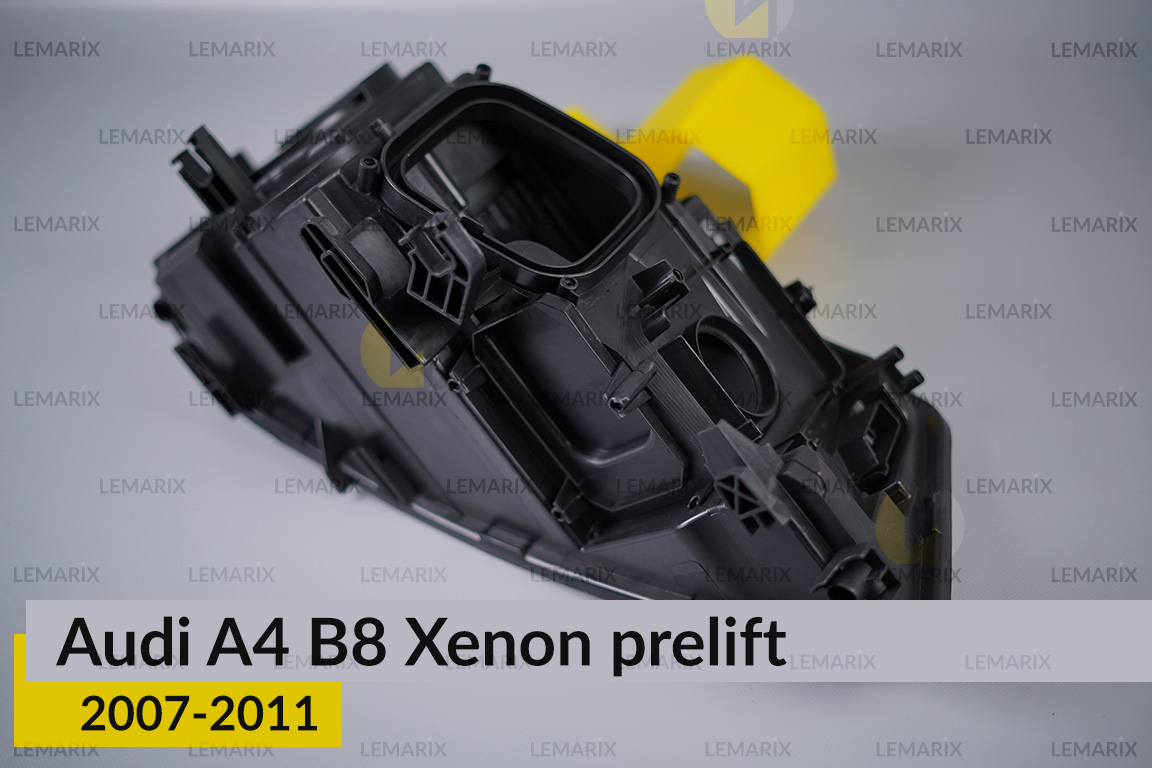 Корпус фари Audi A4 B8 Xenon (2007-2011) дорест лівий