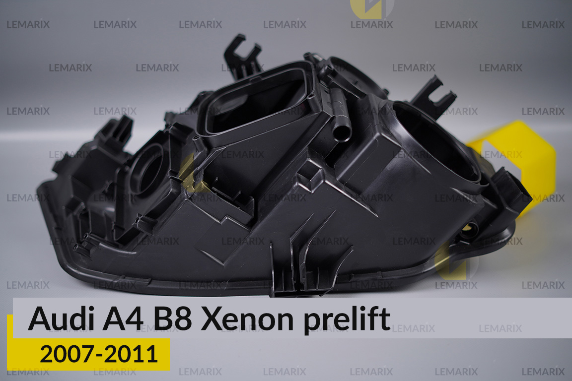Корпус фари Audi A4 B8 Xenon (2007-2011) дорест лівий
