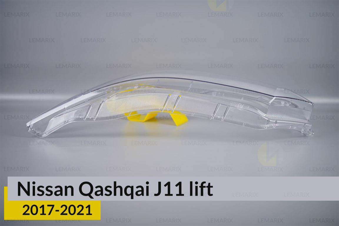 Скло фари Nissan Qashqai J11 (2017-2021) рест ліве