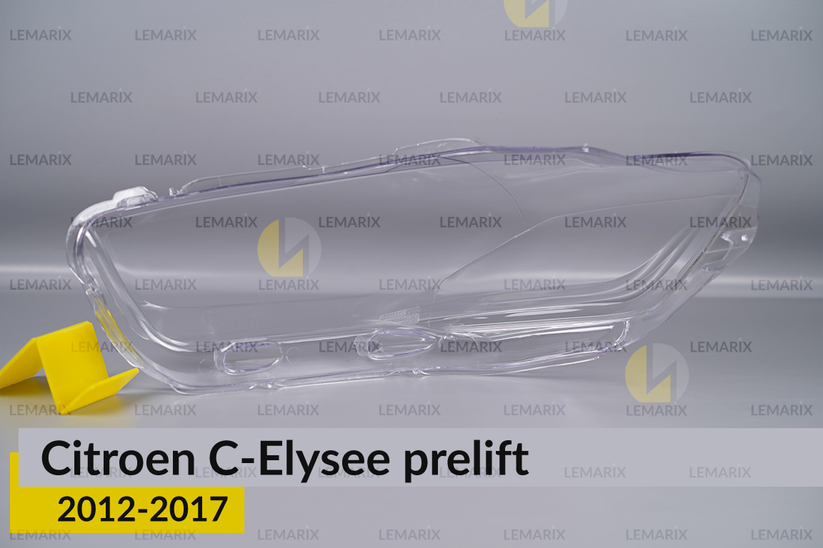 Скло фари Citroen C-Elysee (2012-2017) дорест праве