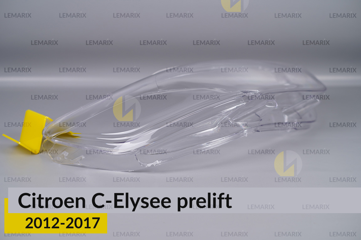 Скло фари Citroen C-Elysee (2012-2017) дорест праве