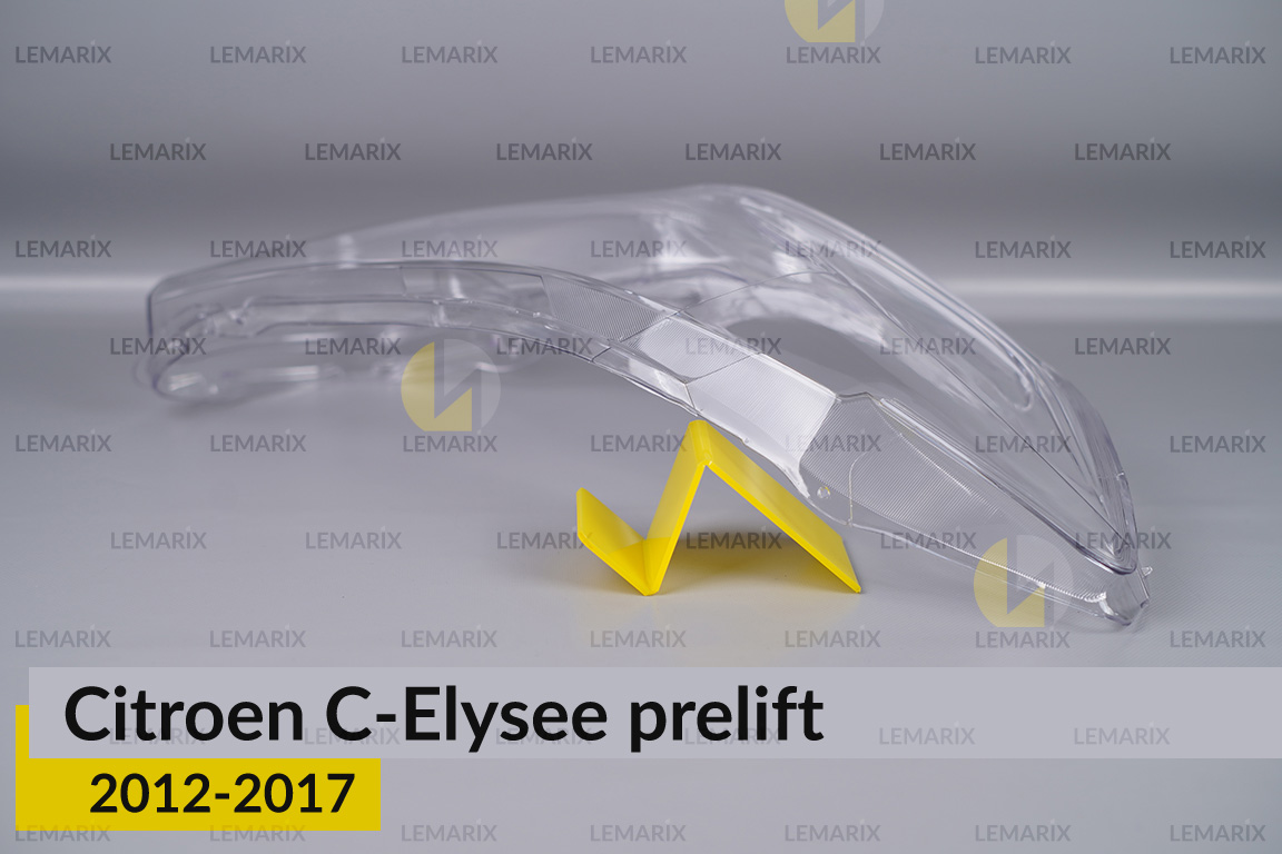 Скло фари Citroen C-Elysee (2012-2017) дорест праве