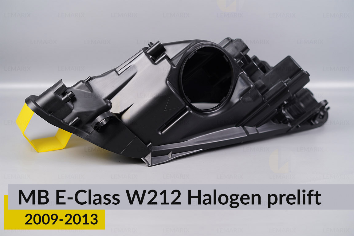 Корпус фары Mercedes-Benz E-Class W212 Halogen (2009-2013) дорест левый