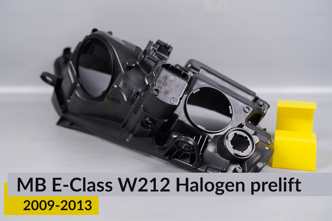 Корпус фары Mercedes-Benz E-Class W212 Halogen (2009-2013) дорест левый