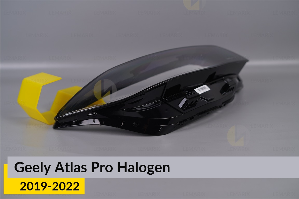 Скло фари Geely Atlas Pro Halogen (2019-2022) праве