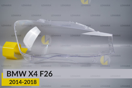 Скло фари BMW X4 F26 (2014-2018) праве
