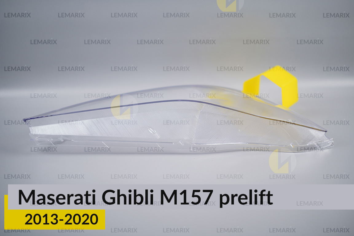 Скло фари Maserati Ghibli M157 (2013-2020) дорест праве